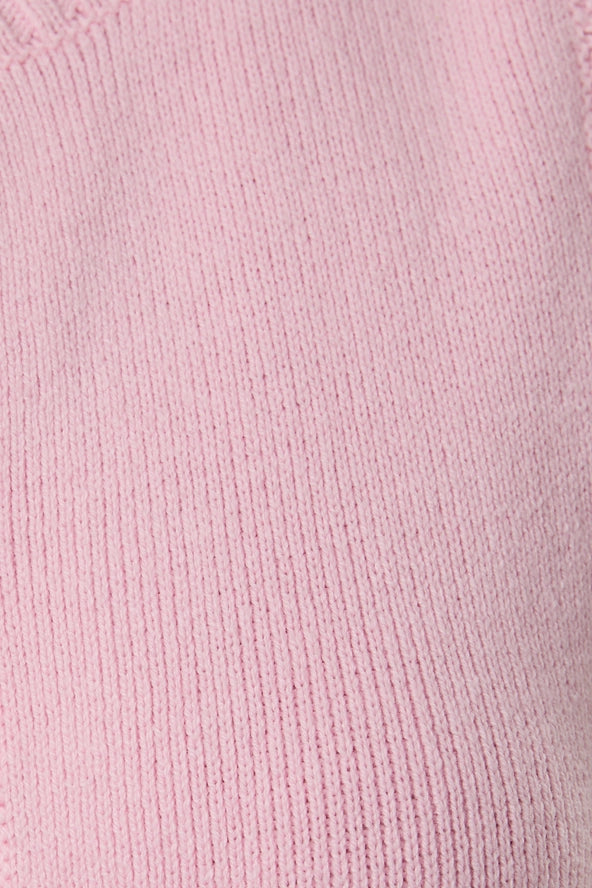 Bella Knit Vest - Pink