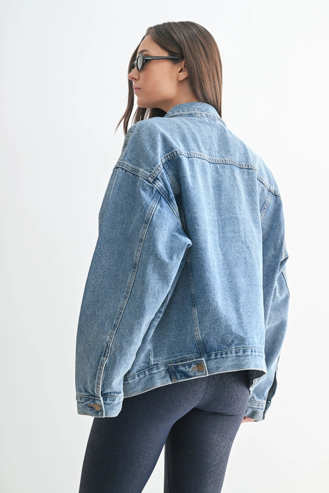 Boxy Oversize Denim Jacket