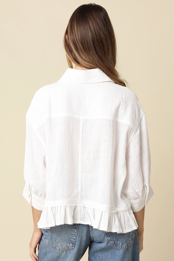 Emmy Ruffle Top