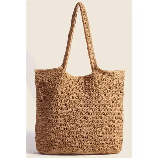 Sun Braided Tote Bag