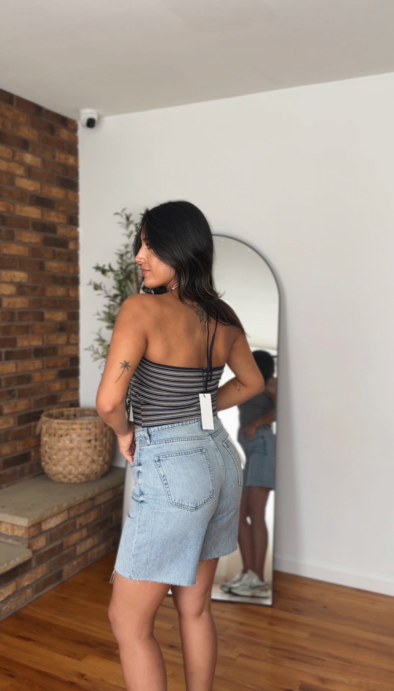 Gia Halter (Grey/navy)