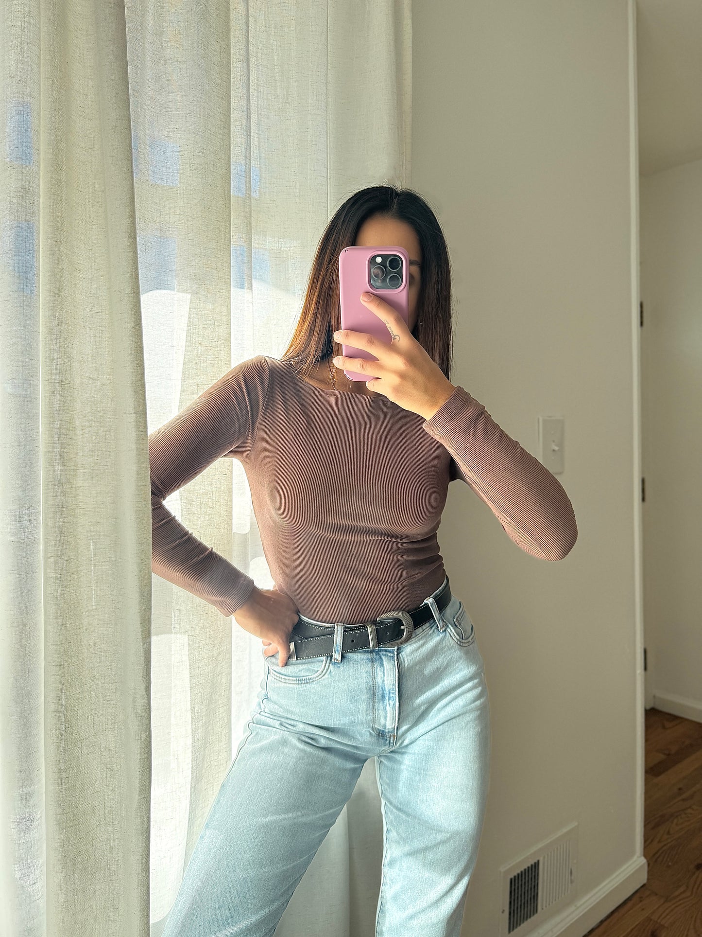 CELY KNIT TOP (LONG SLEEVE)