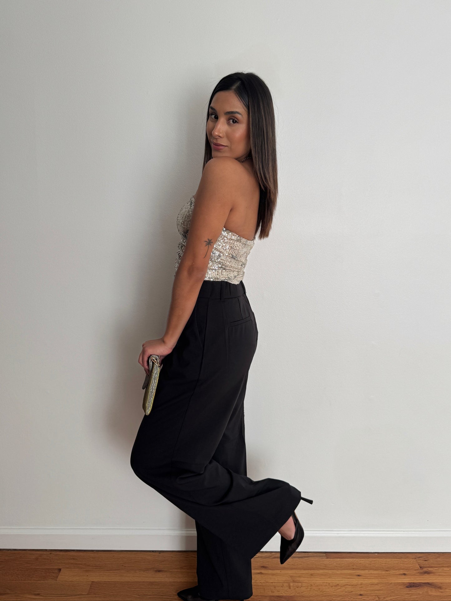 Vela Pleated Trouser