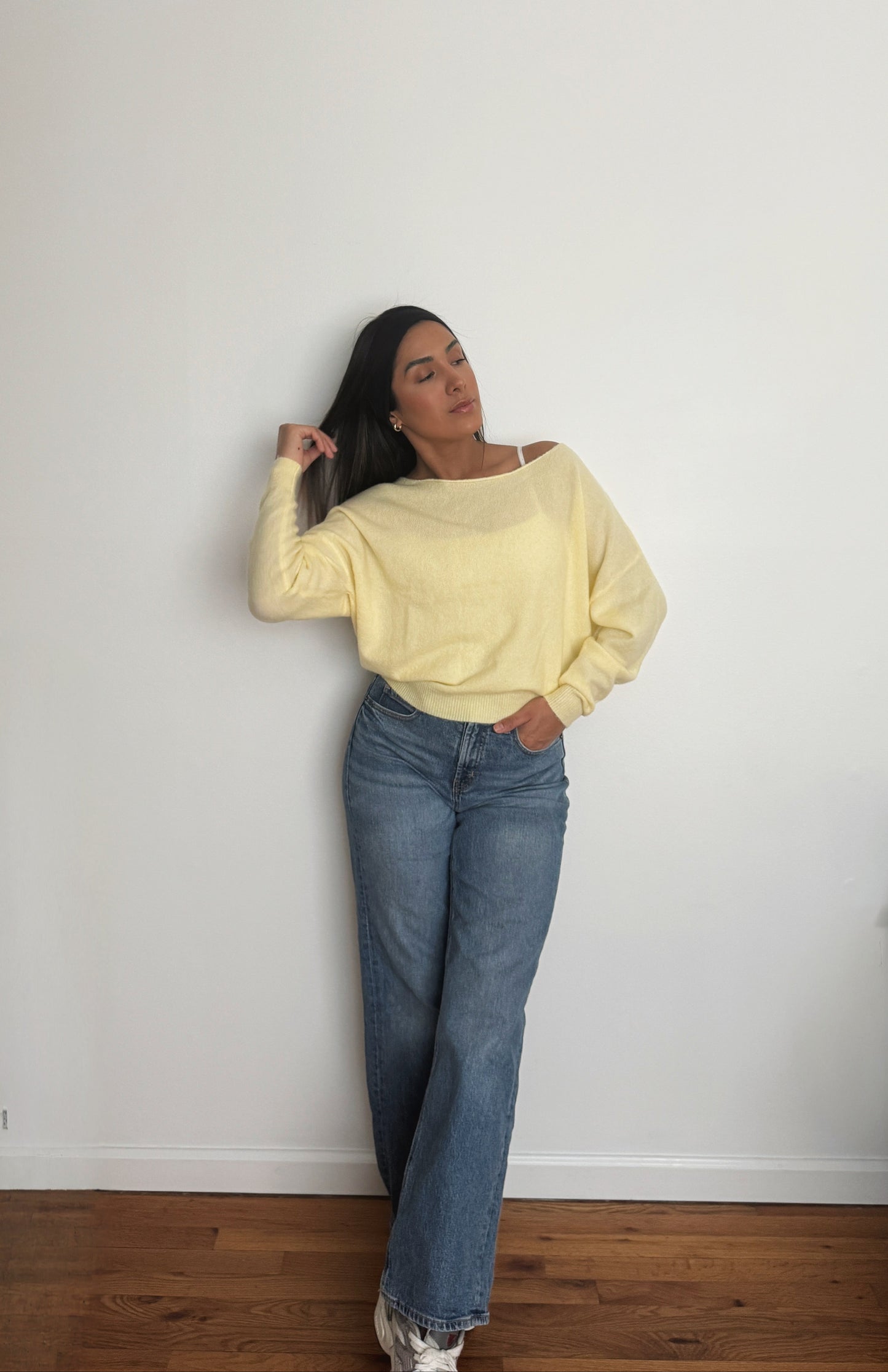 Spring Sweater - Butter Yellow
