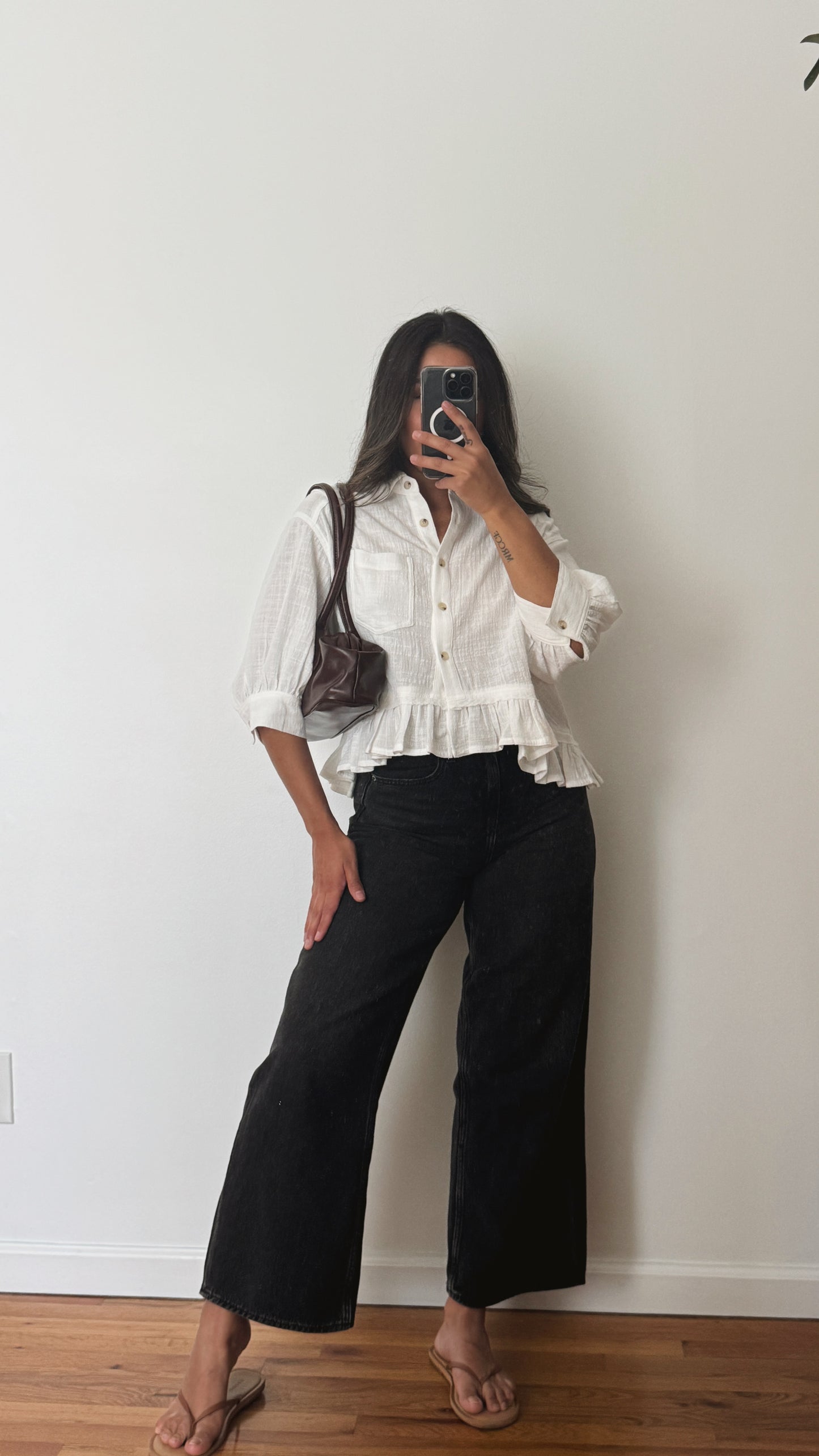 Emmy Ruffle Top