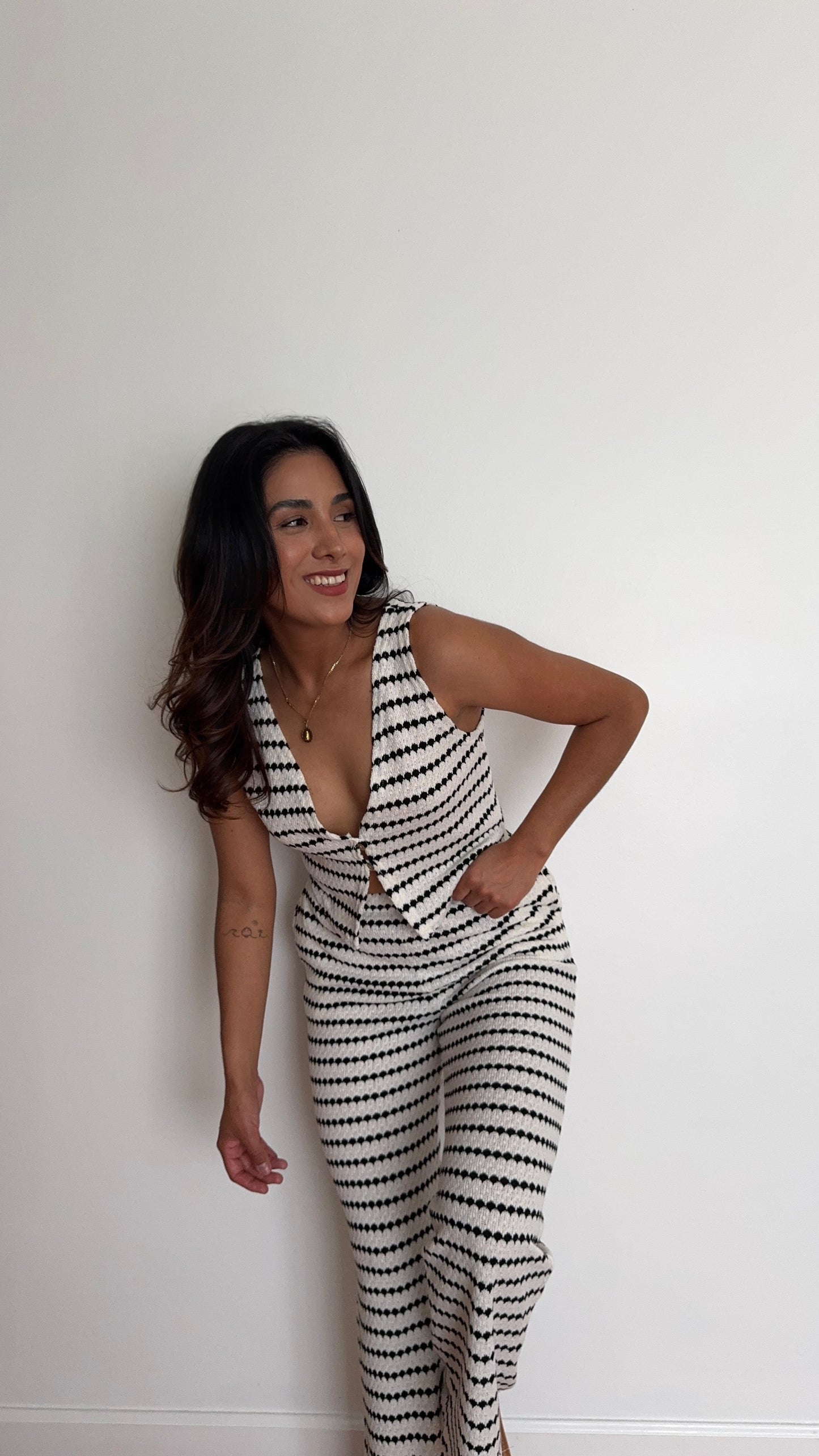 Stella Stripe knit set