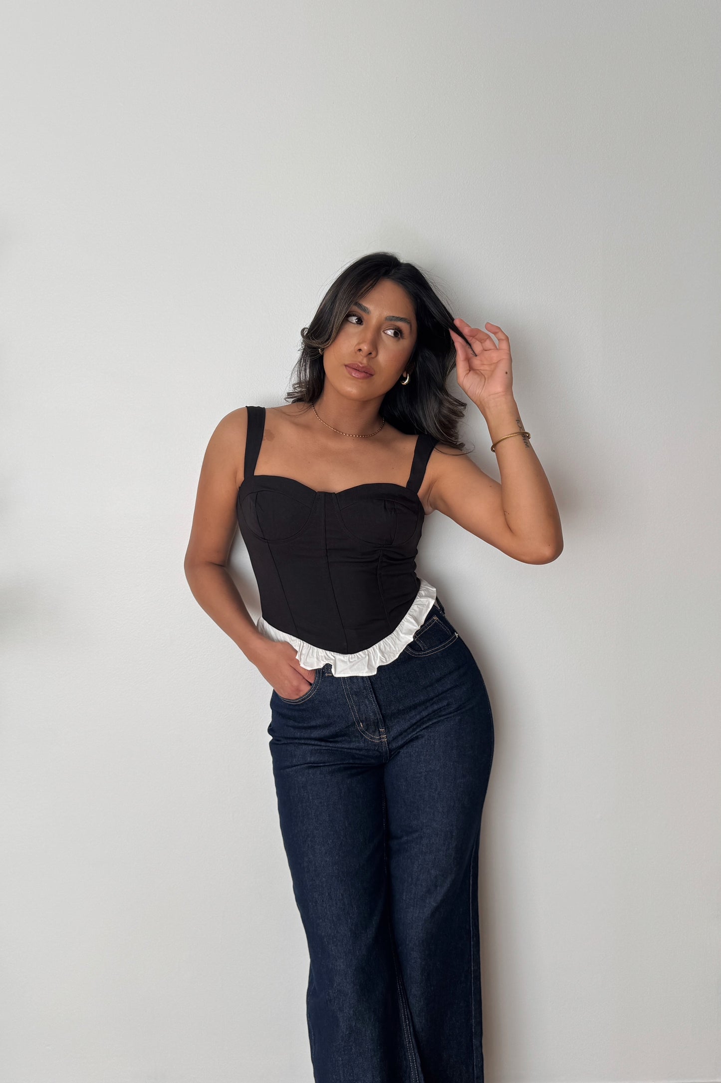 Midnight Corset Top