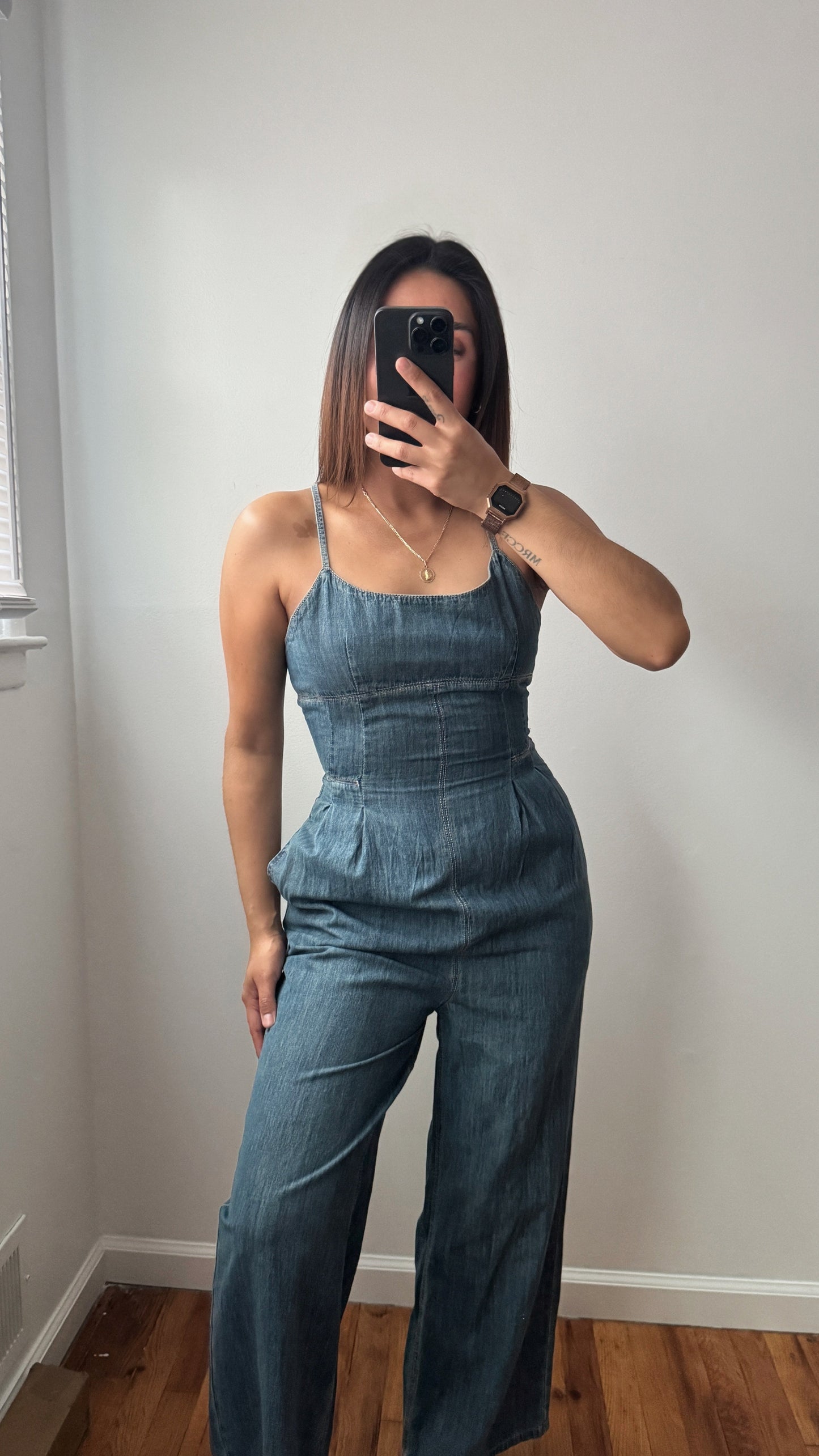 Bella Denim Jumpsuit