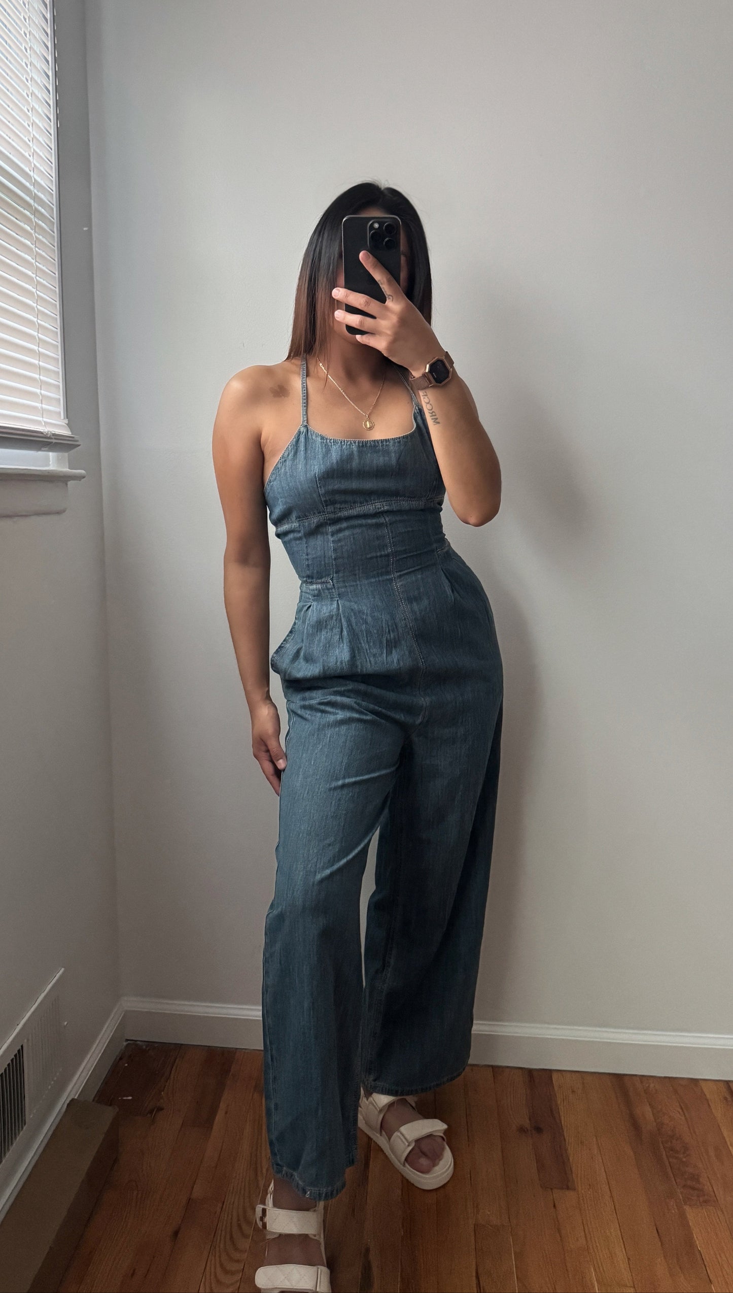 Bella Denim Jumpsuit