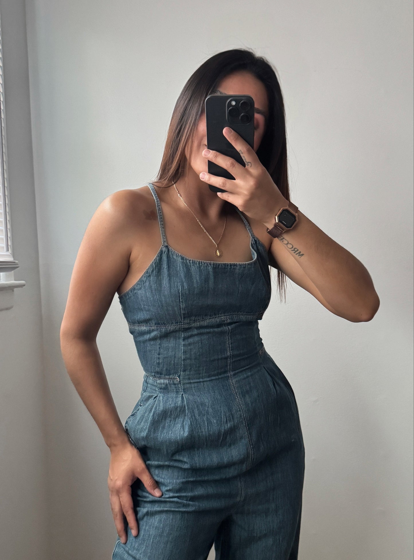 Bella Denim Jumpsuit