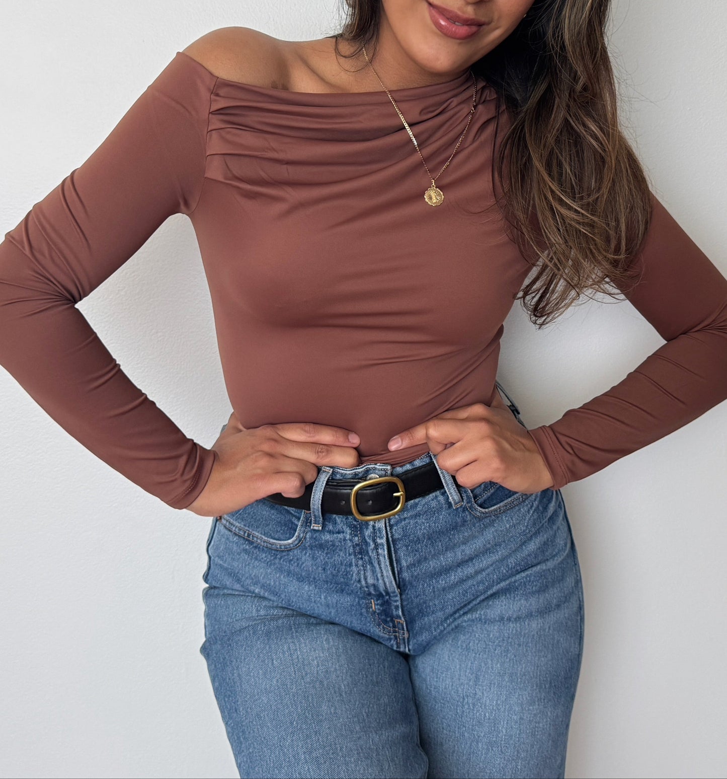 Marissa Top Chocolate