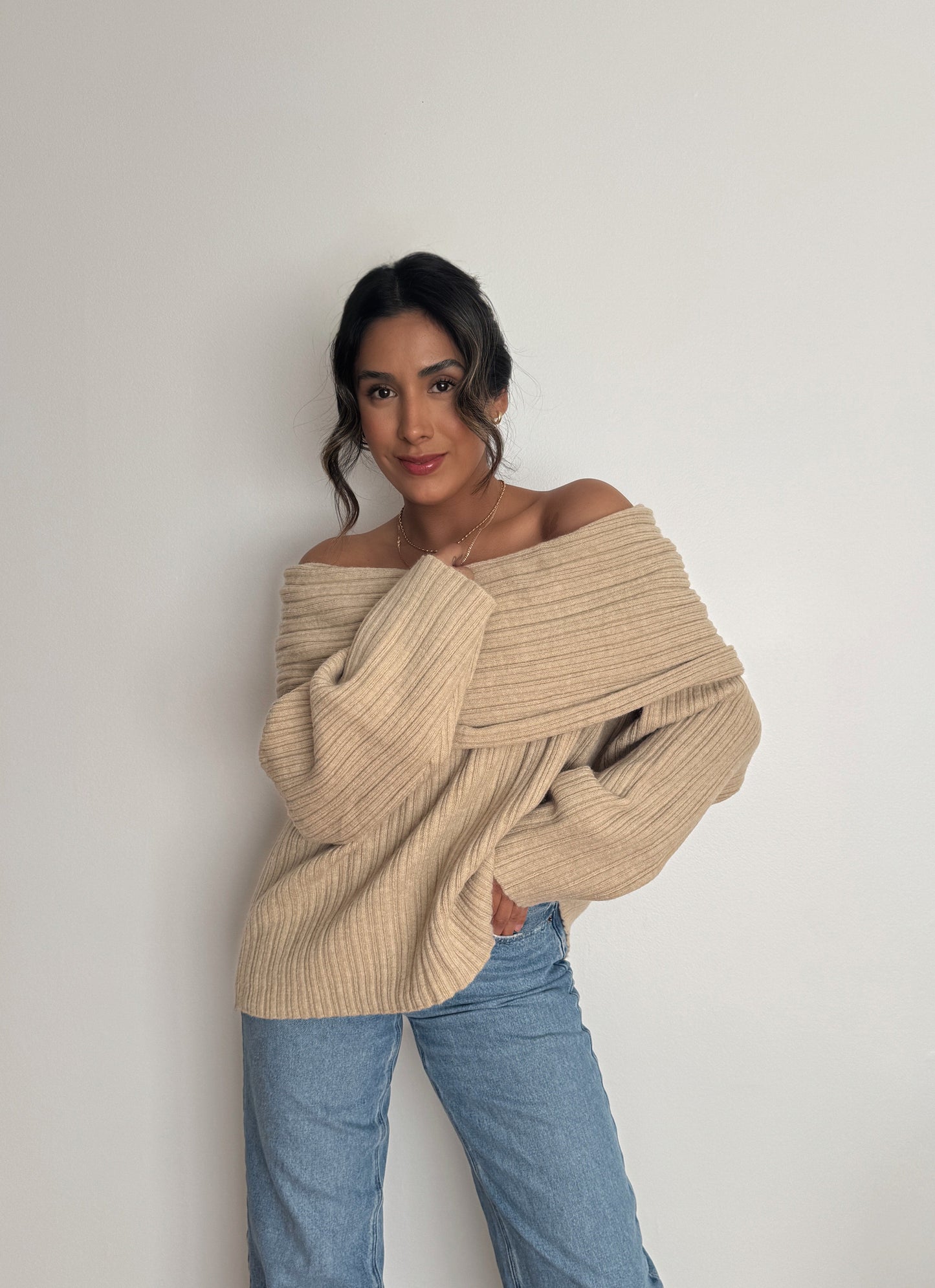 London Sweater - Beige