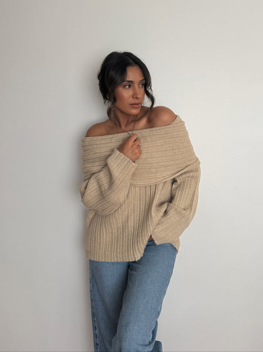 London Sweater - Beige