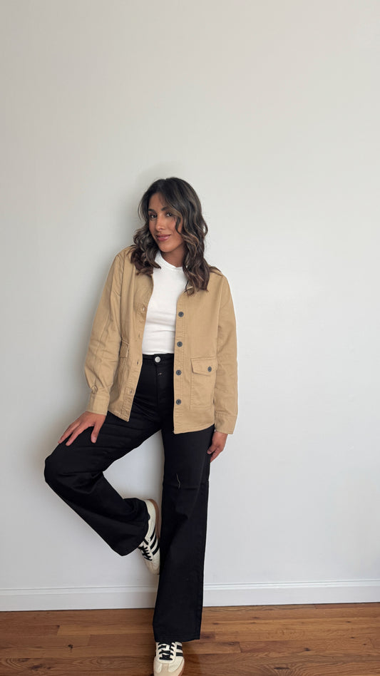 Daily Light Corduroy Jacket - Khaki