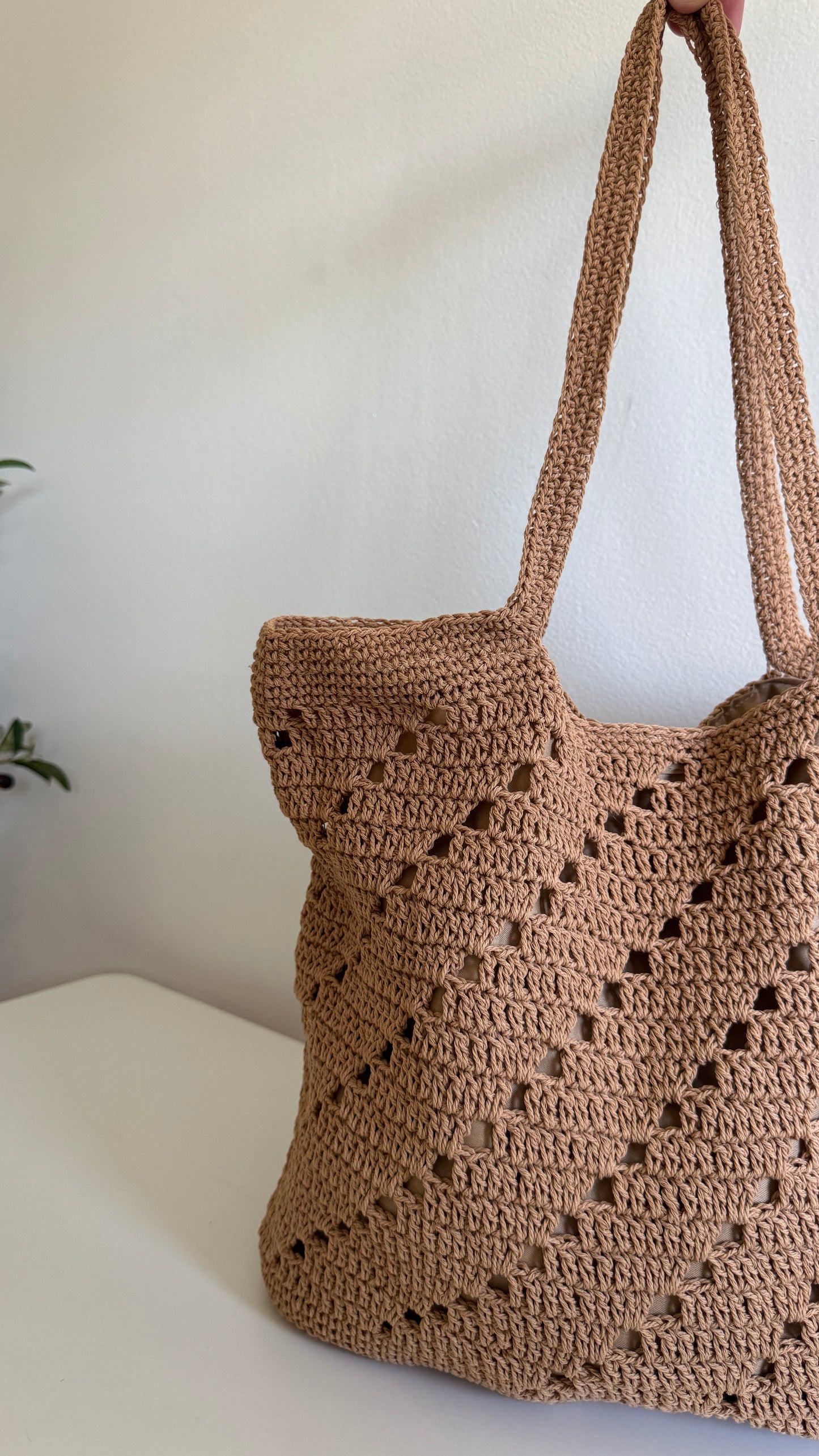 Sun Braided Tote Bag