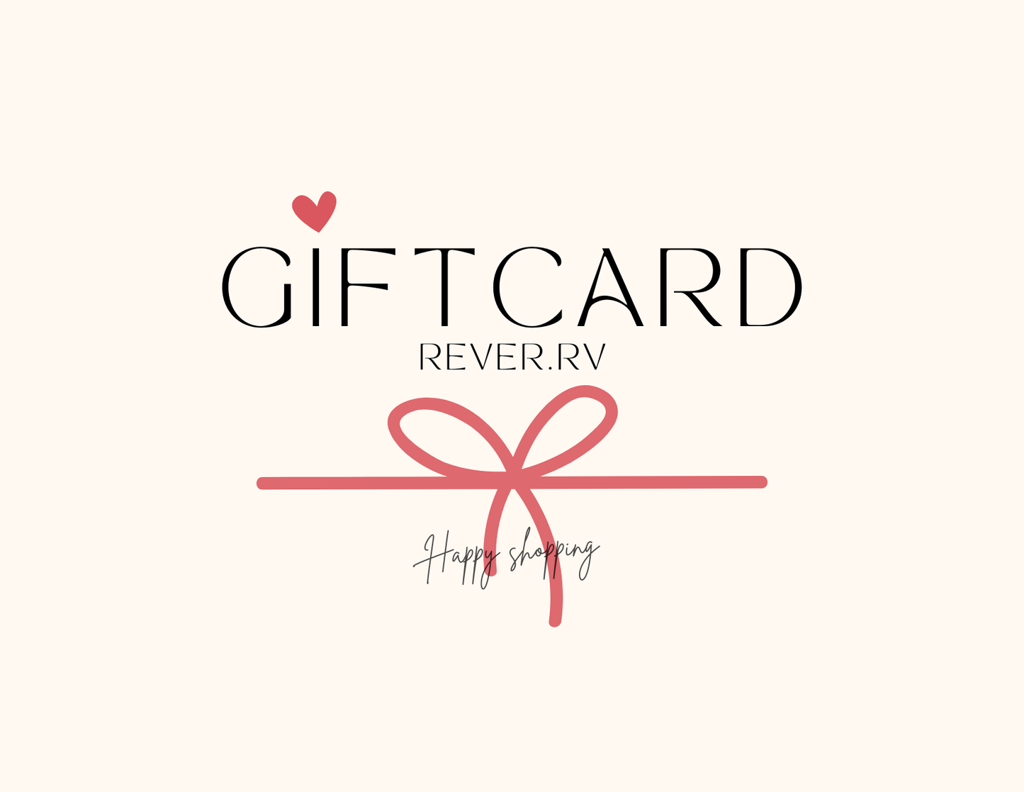 REVER.RV GIFT CARD