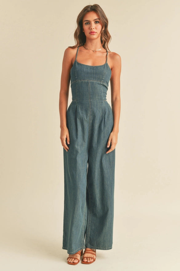 Bella Denim Jumpsuit